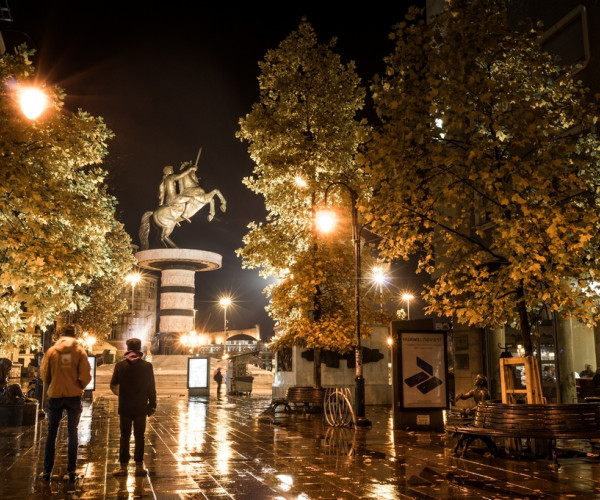 After the rain - Skopje, North-Macedonia