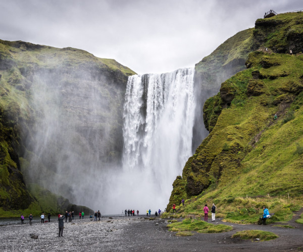 Feel the power of nature -  Skógafoss, Iceland